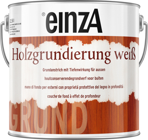 einzA Holzgrundierung 750 ml weiß